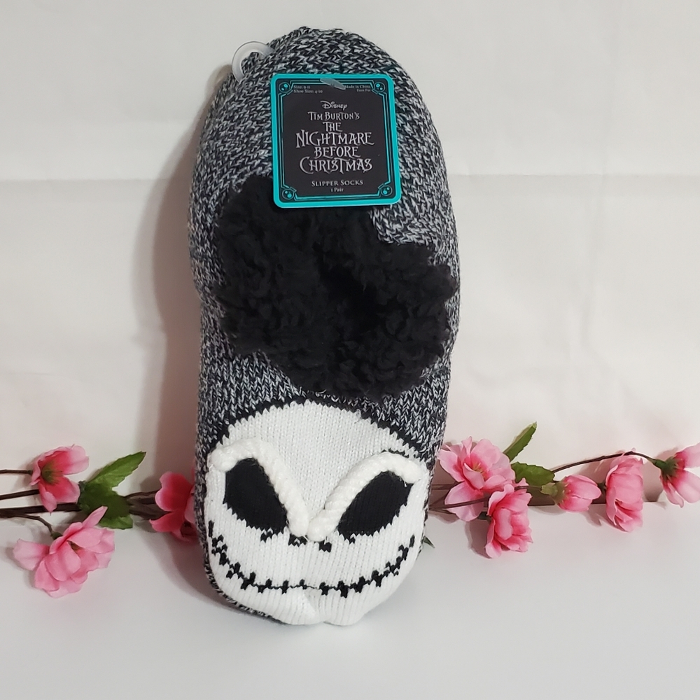 NBC Jack Skellington Slipper Socks